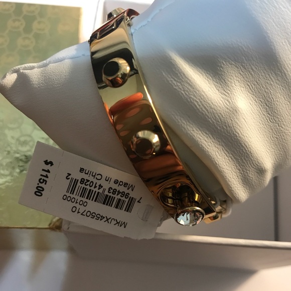 Sold ❤️ Michael Kors Cityscape Astor gold bracelet - Picture 4 of 6